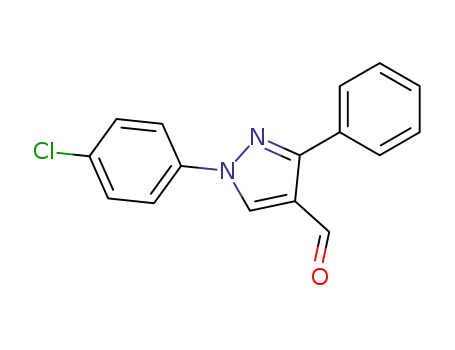 1-(4-Chlorophenyl)-3-phenyl-1H-pyrazole-4-carbaldehyde