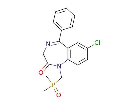 2H-1,4-Benzodiazepin-2-one,7-chloro-1-[(dimethylphosphinyl)methyl]-1,3-dihydro-5-phenyl-