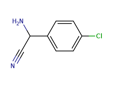 Benzeneacetonitrile, a-amino-4-chloro-