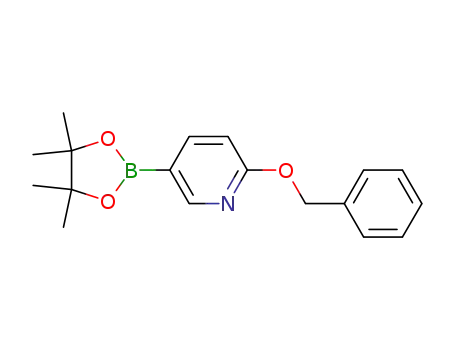 2-(Benzyloxy)-5-(4,4,5,5-tetramethyl-1,3,2-dioxaborolan-2-yl)pyridine