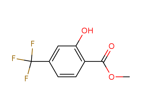 Benzoic acid,2-hydroxy-4-(trifluoromethyl)-, methyl ester cas  345-28-8