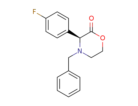(S)-3-(4-플루오로페닐)-4-벤질-2-모르폴리논