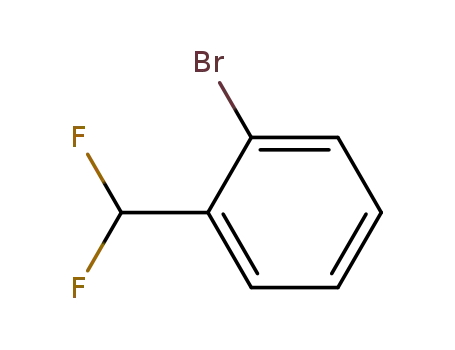 Molecular Structure of 845866-82-2 (1-Bromo-2-difluoromethylbenzene)
