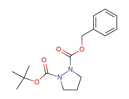 1,2-Pyrazolidinedicarboxylic acid, 1,1-dimethylethyl phenylmethyl ester