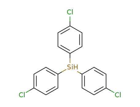 Molecular Structure of 6485-82-1 (Silane, tris(4-chlorophenyl)-)