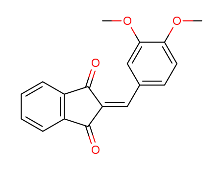 1H-Indene-1,3(2H)-dione, 2-[(3,4-dimethoxyphenyl)methylene]-