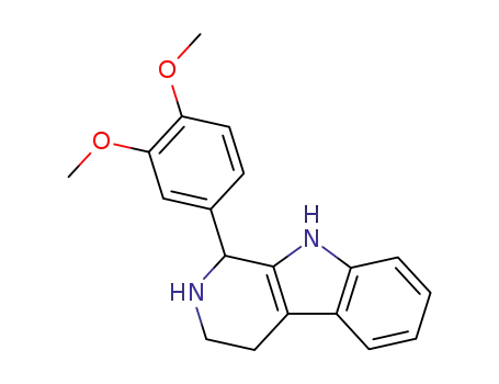 1H-Pyrido[3,4-b]indole, 1-(3,4-dimethoxyphenyl)-2,3,4,9-tetrahydro-