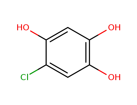 Molecular Structure of 119290-91-4 (5-CHLORO-4-HYDROXYCATECHOL)