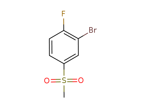2-BroMo-1-fluoro-4-Methanesulfonylbenzene