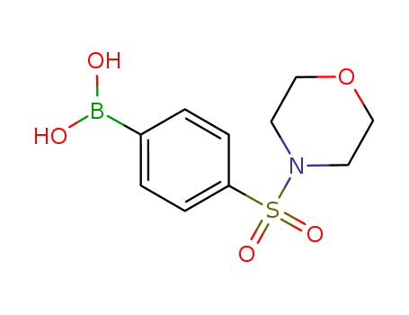 4-N-Morpholinylsulfonylphenylboronic acid 486422-68-8