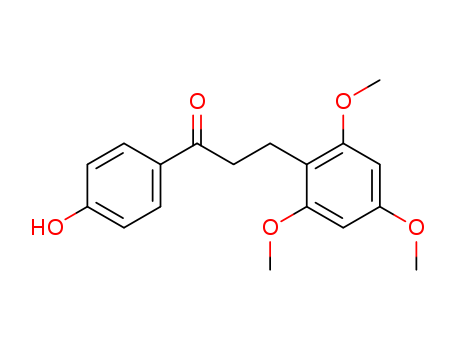 1-Propanone,1-(4-hydroxyphenyl)-3-(2,4,6-trimethoxyphenyl)-