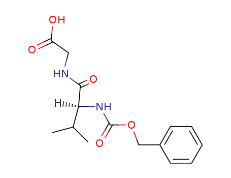 2-[[3-methyl-2-(phenylmethoxycarbonylamino)butanoyl]amino]acetic acid