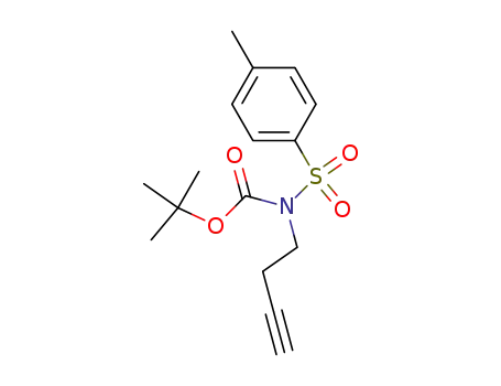 Carbamic acid, 3-butynyl[(4-methylphenyl)sulfonyl]-, 1,1-dimethylethylester