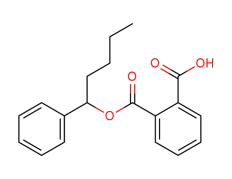phthalic acid mono-(1-phenyl-pentyl ester)