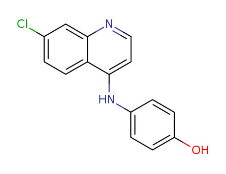 7-Chloro-4-(4-hydroxyanilino)quinoline CAS No.81099-86-7