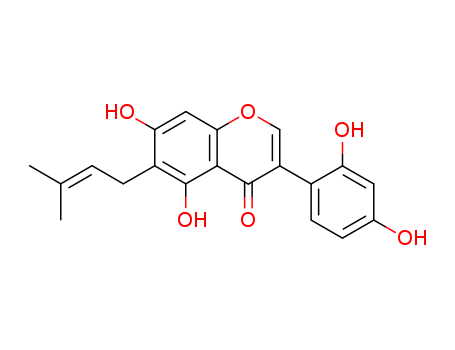 4H-1-Benzopyran-4-one,3-(2,4-dihydroxyphenyl)-5,7-dihydroxy-6-(3-methyl-2-buten-1-yl)-