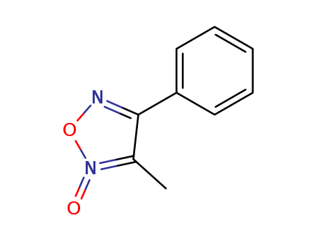 1,2,5-Oxadiazole, 3-methyl-4-phenyl-, 2-oxide