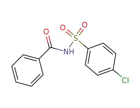 Molecular Structure of 14067-98-2 (N-[(4-chlorophenyl)sulfonyl]benzamide)