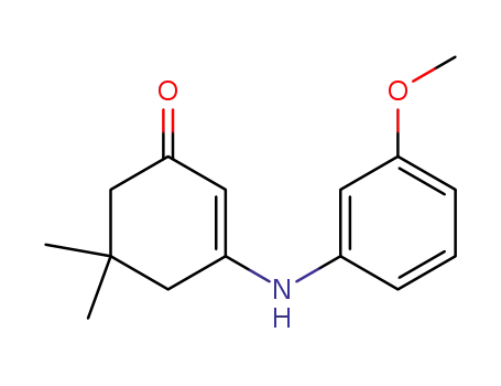 3-(3-Methoxyanilino)-5,5-dimethyl-2-cyclohexen-1-one