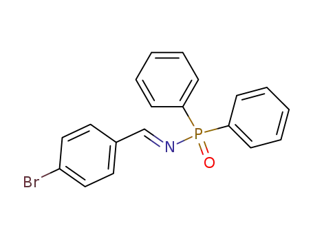 (E)-N-(4-bromobenzylidene)-P,P-diphenylphosphinic amide