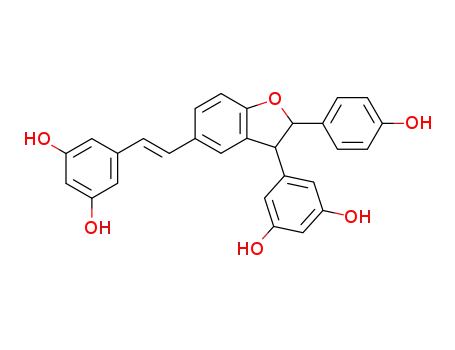Molecular Structure of 62218-12-6 (trans-δ-viniferin)