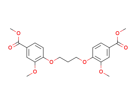 Benzoic acid, 4,4'-[1,3-propanediylbis(oxy)]bis[3-methoxy-, dimethyl
ester