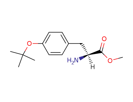 Molecular Structure of 52616-82-7 (L-Tyrosine, O-(1,1-dimethylethyl)-, methyl ester)