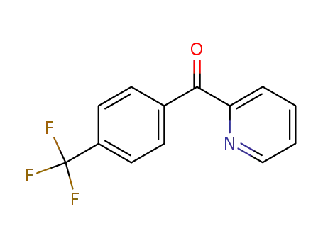 Molecular Structure of 122377-19-9 (2-(4-TRIFLUOROMETHYLBENZOYL)PYRIDINE)