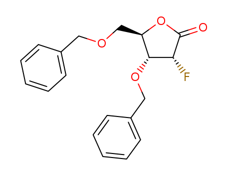 3,5-Di-O-benzyl-2-deoxy-2-fluoro-D-ribono-1,4-lactone