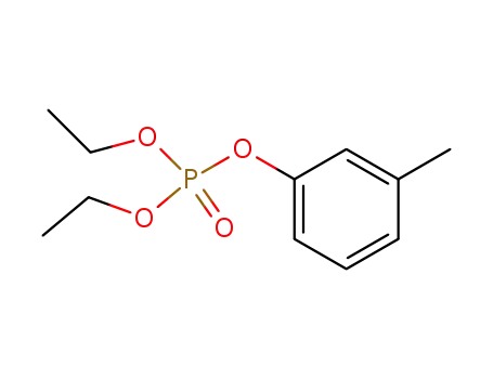 Molecular Structure of 14143-01-2 (diethyl 3-methylphenyl phosphate)
