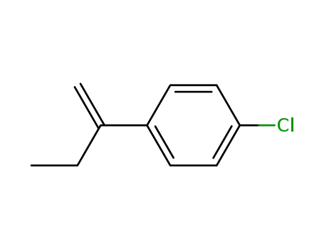 Molecular Structure of 21758-20-3 (2-(4-Chlorophenyl)-1-butene)