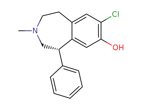(1S)-7-chloro-3-methyl-1-phenyl-1,2,4,5-tetrahydro-3-benzazepin-8-ol