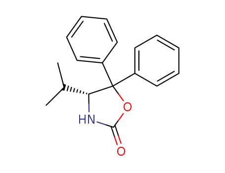 2-Oxazolidinone,4-(1-methylethyl)-5,5-diphenyl-, (4R)-