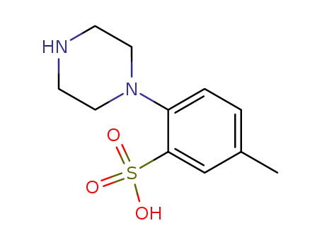5-메틸-2-(1-피페라진일)벤젠술폰산 일수화물