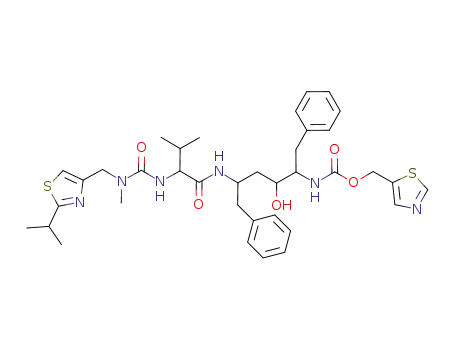 Molecular Structure of 162990-01-4 (RITONAVIR)