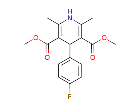 dimethyl 4-(4-fluorophenyl)-2,6-dimethyl-1,4-dihydro-3,5-pyridinedicarboxylate