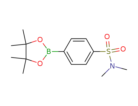 Molecular Structure of 486422-04-2 (4-(N,N-Dimethylaminosulfonyl)phenylboronic acid pinacol ester)