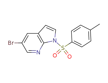 1H-Pyrrolo[2,3-b]pyridine, 5-bromo-1-[(4-methylphenyl)sulfonyl]-