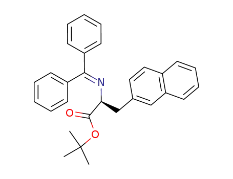 (S)-tert-butyl 2-(diphenylmethyleneamino)-3-(naphthalen-2-yl)propanoate