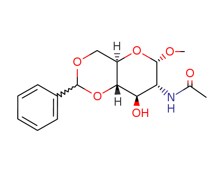 a-D-Glucopyranoside, methyl2-(acetylamino)-2-deoxy-4,6-O-(phenylmethylene)- cas  6619-04-1