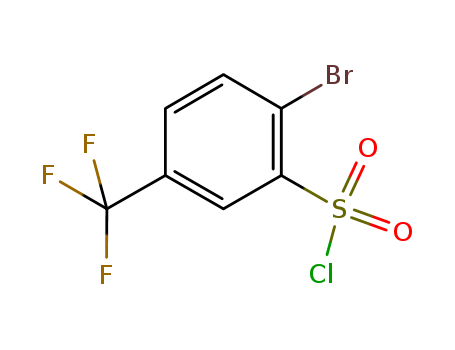 2-Bromo-5-(Trifluoromethyl)Benzenesulphonyl Chloride cas no. 176225-08-4 98%