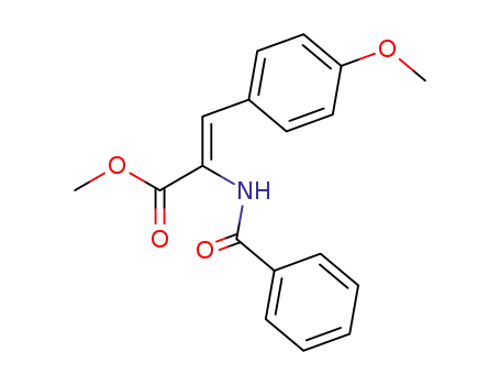 (Z)-N-benzoylamino-3-(4-methyoxyphenyl) acrylic acid methyl ester