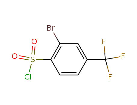 2-Bromo-4-(trifluoromethyl)benzene-1-sulfonyl chloride