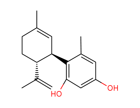 5-METHYL-4-[(1R,6R)-3-METHYL-6-(1-METHYLETHENYL)-2-CYCLOHEXEN-1-YL]-1,3-BENZENEDIOL