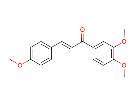 2-Propen-1-one, 1-(3,4-dimethoxyphenyl)-3-(4-methoxyphenyl)-