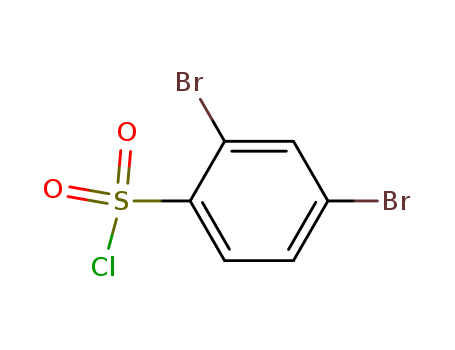 Benzenesulfonylchloride, 2,4-dibromo-                                                                                                                                                                   (72256-95-2)