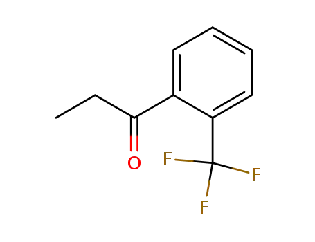 Molecular Structure of 16185-96-9 (2'-(Trifluoromethyl)propiophenone)