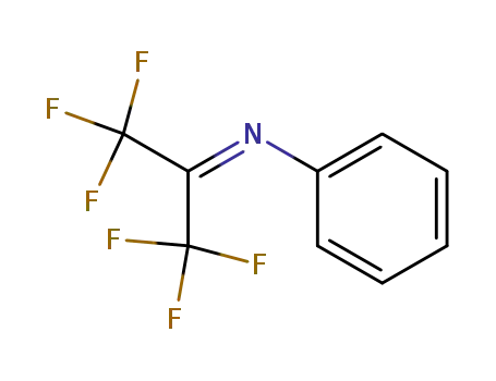 Benzenamine, N-[2,2,2-trifluoro-1-(trifluoromethyl)ethylidene]-