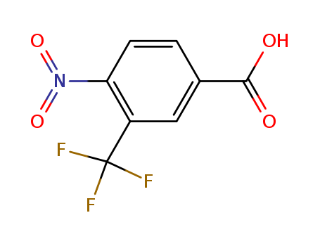 4-Nitro-3-(trifluoromethyl)benzoic acid cas no. 320-38-7 98%