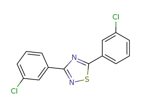 3,5-bis(3-chlorophenyl)-1,2,4-thiadiazole